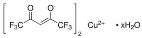 Copper(II) hexafluoroacetylacetonate hydrate - CAS:155640-85-0 - Cu(hfac)2, Bis(hexafluoroacetylacetonato)copper(II) Hydrate, Copper(II) hexafluoro-2,4-pentanedionate hydrate, Cupric hexafluoroacetylacetonate hydrate